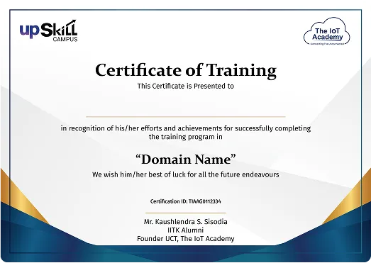 certificate trainning