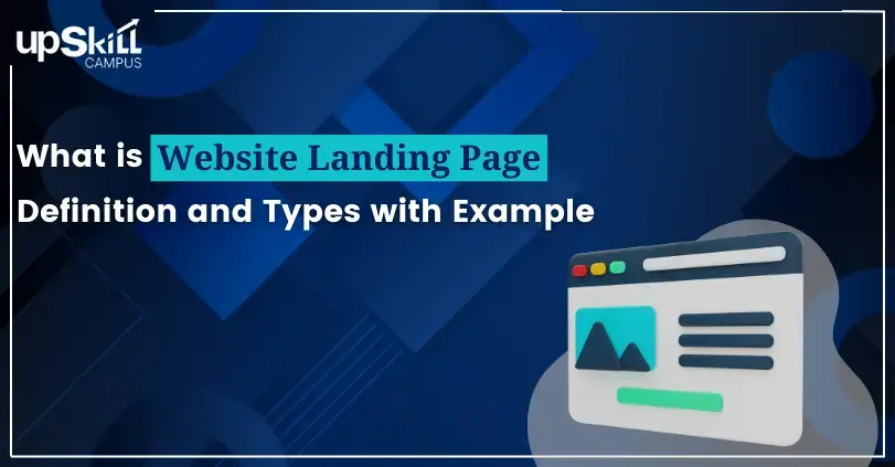What is Website Landing Page -